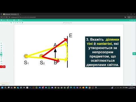 Видео: Фізика 9 клас. Утворення тіні, 2