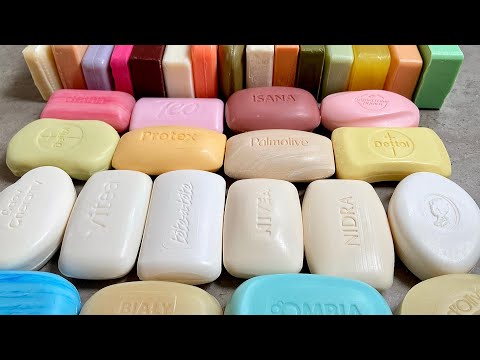 Видео: ASMR soap cutting * Relaxing sounds * Режу много сухого мыла