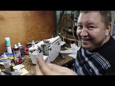 Видео: коверлок Janome 1200d