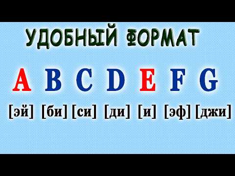 Видео: АНГЛИЙСКИЙ АЛФАВИТ / English alphabet