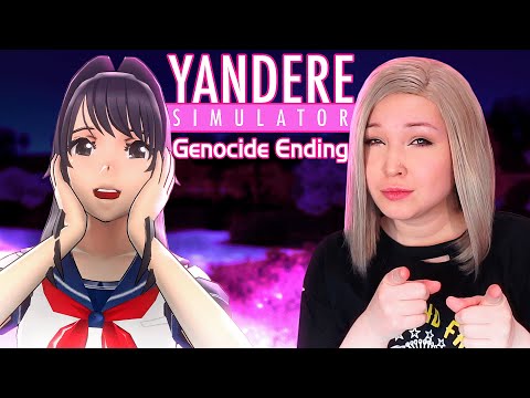 Видео: ПОЛУЧИЛА СЛОЖНУЮ КОНЦОВКУ! ГЕНОЦИД В ШКОЛЕ! [Прохождение Yandere Simulator]