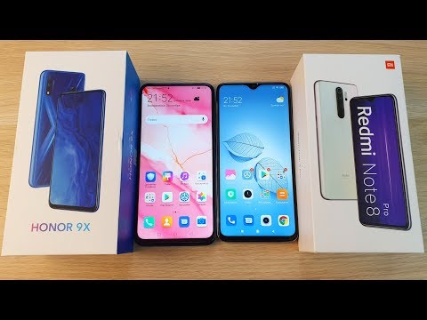 Видео: HONOR 9X VS REDMI NOTE 8 PRO - ЧТО ЛУЧШЕ? ПОЛНОЕ СРАВНЕНИЕ!