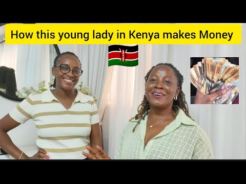 Видео: Как эта молодая леди зарабатывает огромные суммы денег в Найроби, Кения