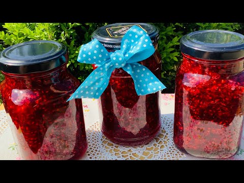 Видео: Малина перетерта з цукром🌺Терміни зберігання🌺 Raspberries mashed with sugar 🌺