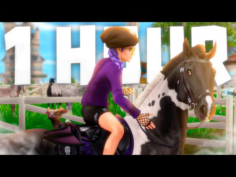 Видео: 1 ЧАС играю в Star Stable без заданий НОЧЬЮ