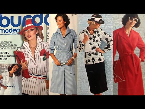 Видео: Листаем журнал Burda Moden 03/1976 Модные тенденции весна-лето 2020