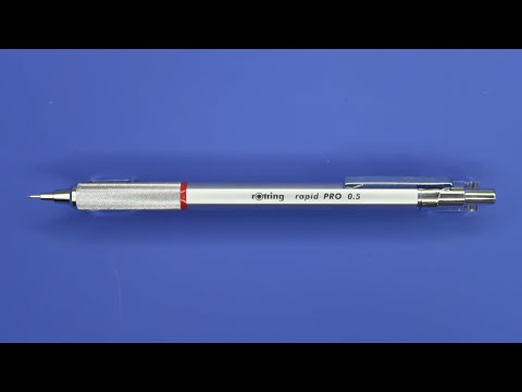Видео: Rotring Rapid Pro | механический карандаш | ProPencils