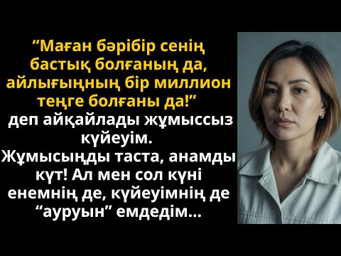 Видео: енем ауырдым деді, бірақ мен оның құпиясын ашқанда бәрі өзгерді | Жаңа әңгіме