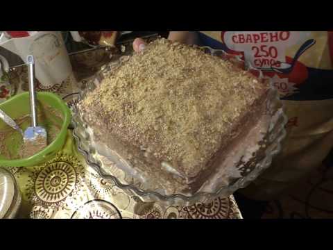 Видео: торт без выпечки из печенья