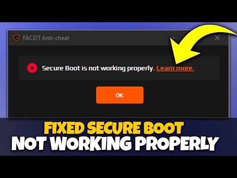 Видео: Исправление проблемы с безопасной загрузкой Faceit | 100% рабочее решение