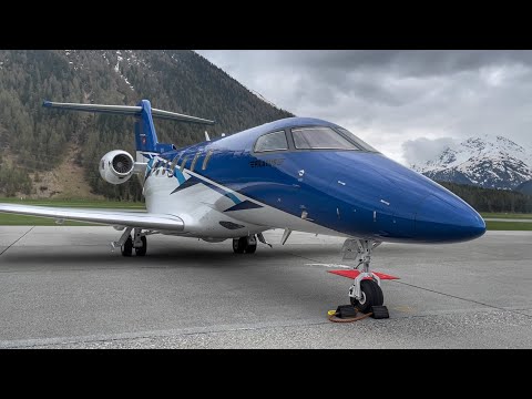 Видео: СЛОЖНЫЙ ПОЛЕТ на НОВОМ РЕАКТИВНОМ САМОЛЕТЕ PC-24 в ШВЕЙЦАРСКИХ АЛЬПАХ!