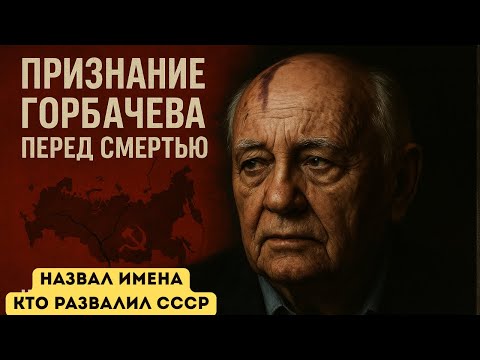 Видео: ПРИЗНАНИЕ Горбачёва, которое ждали 30 лет: Секретный список тех, кто уничтожил Советский Союз.