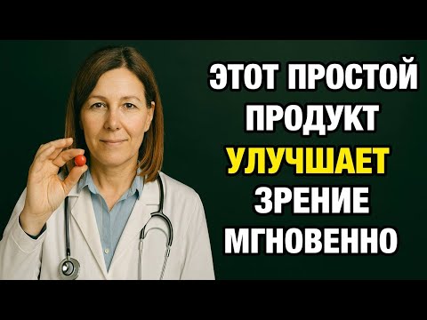 Видео: Ешьте это перед сном — и зрение начнёт возвращаться!
