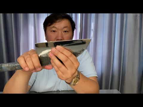 Видео: Кузница Завьялова распаковка Сербский Шеф Первые впечатления Внешний вид Заточка Отзыв Надо брать НО