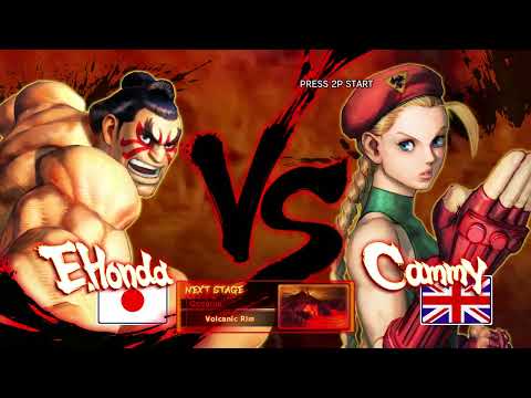 Видео: Прохождения Street Fighter IV (PS3) E-Honda