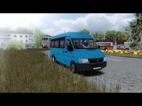 Видео: OMSI 2 Спрінтер з двигуном від Маршрутки оновлений маршрут 98
