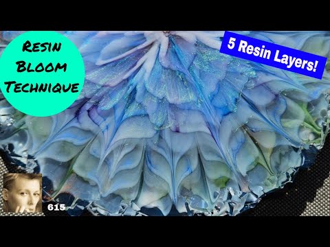 Видео: Захватывающая техника работы со смолой! *Resin 3D Bloom*