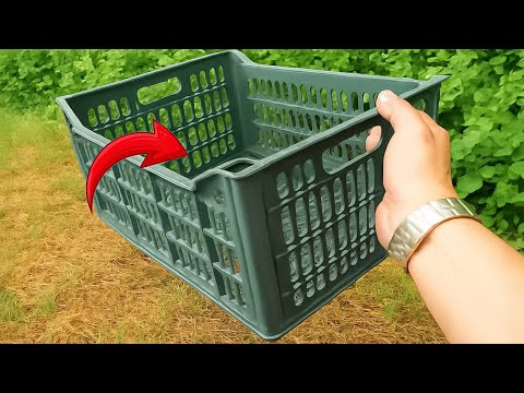 Видео: Миллионы людей не знают этих секретов 😱!! Секретное использование пластиковых ящиков для фруктов.