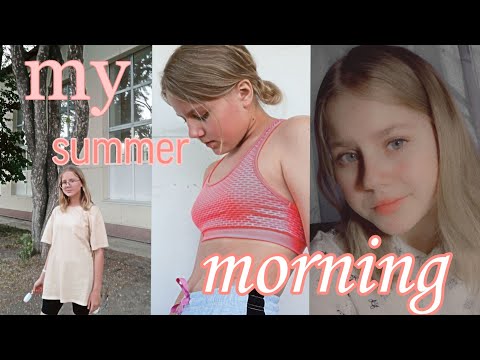 Видео: 🌼 my summer morning / моё летнее утро / Fisa Lunegova 🌼