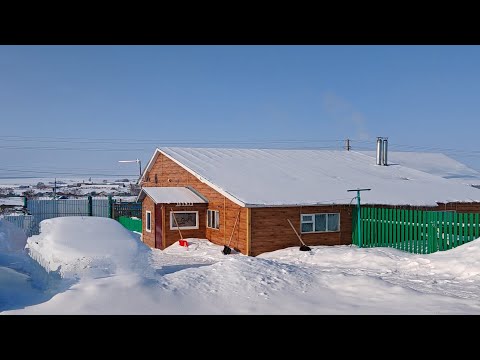 Видео: Деревенская жизнь дружной семьи из 15 человек зимой