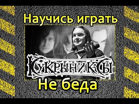 Видео: Как играть Кукрыниксы-Не беда. Урок игры на гитаре