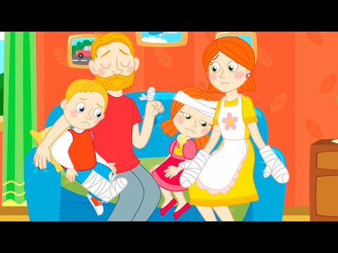 Видео: Скорая помощь + 7 Песенки Кукутики для самых маленьких, мультики для детей