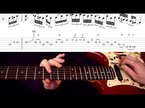 Видео: Блюз. Супер быстрый Lick Эрика Клэптона. Разбор.