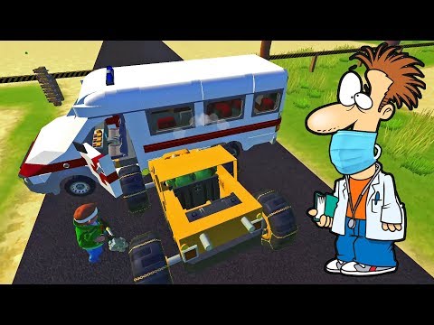 Видео: 😷 ДОКТОР ОЦЕПИЛ ВСЮ ДЕРЕВНЮ НА КАРАНТИН ❌ МУЛЬТИК в Scrap Mechanic 🔨 СКРАП МЕХАНИК 🔔