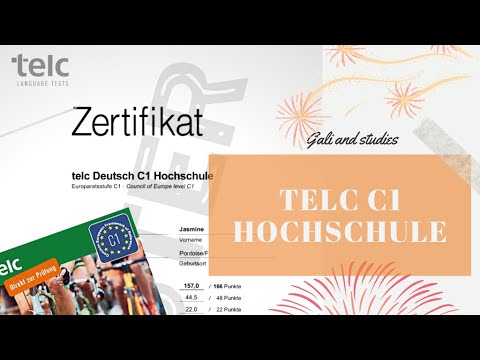 Видео: TELC C1 Hochschule что сдавать, как сдавать и где подготовиться? Какой экзамен лучше? 🤯📚