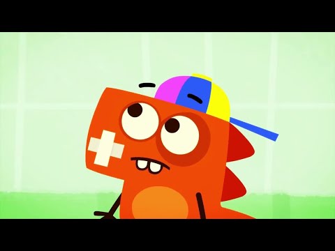 Видео: ДиноСити - Усы - Новые мультики про динозавров - Большой сборник