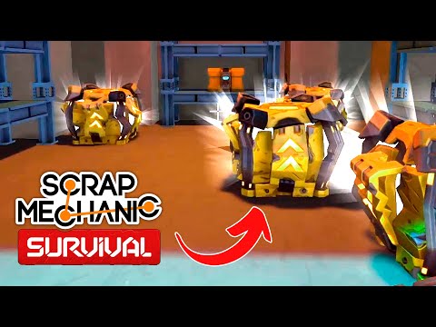 Видео: БОМЖ ЛУТ ИЗ ГОЛДОВЫХ БОКСОВ | ВЫЖИВАНИЕ В Scrap Mechanic: Survival #25 |