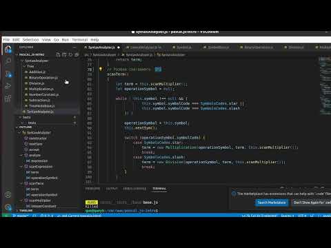 Видео: Синтаксический анализатор и построение дерева АСТ (AST) pascal.js-intro