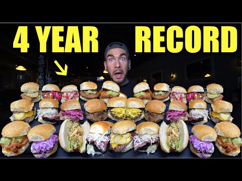 Видео: ПОПЫТКА ПОБИТЬ 4-ЛЕТНИЙ РЕКОРД ПО БУРГЕРАМ (Это меня убило) | Джоэл Хансен