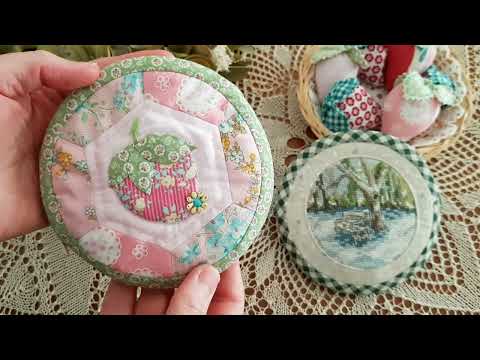 Видео: МК " Кошелёк с клубничкой". Лоскутное шитьё. Patchwork.