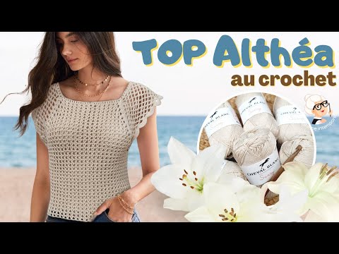 Видео: ОЧАРОВАТЕЛЬНЫЙ ТОП ВСЕХ РАЗМЕРОВ ALTHEA AU ТУТО КРЮЧКОМ   шаг за шагом @Mamie Crochet