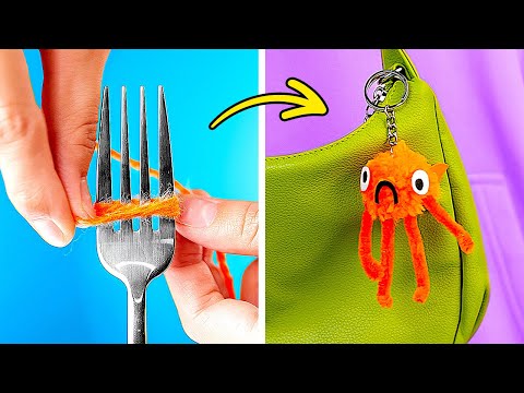 Видео: 🐟 СДЕЛАЙ САМ: МИЛЫЙ БРЕЛОК! Легкий и Веселый Аксессуар, Который Можно Сделать Дома 💕🌟