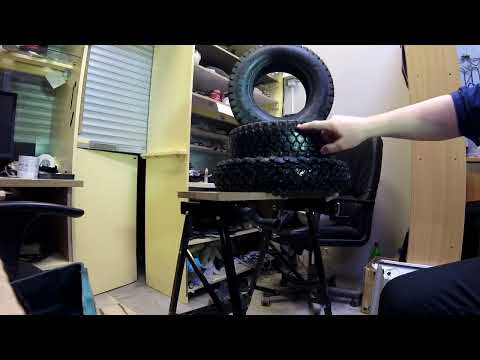 Видео: Honda Gyro Canopy 4t. Зимние колёса в конце сезона.