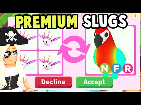 Видео: Торгуем ПРЕМИАЛЬНЫМИ МОРСЛИЗНЯКАМИ в ADOPT ME!