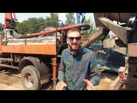 Видео: До крыши осталась неделя! Укладка бетона межэтажной плиты перекрытия. Собираем грибы. Часть 11