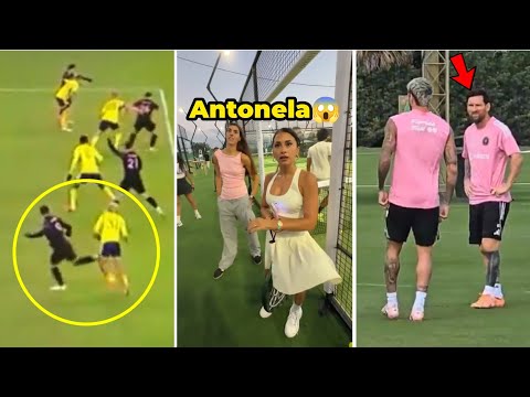 Видео: Луис Суарес отстранён. Парень не понимает, что разговаривает с женой Месси. Месси тренируется с к...