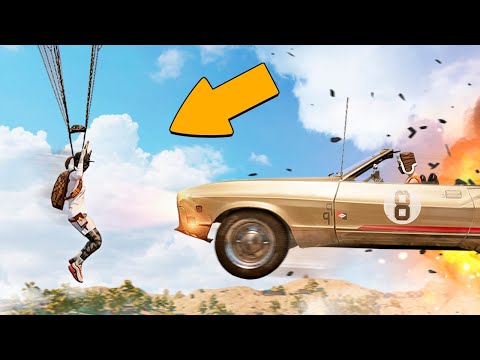 Видео: ЧТО БУДЕТ ЕСЛИ МАШИНА СНЕСЁТ ПАРАШЮТИСТА?!  - PUBG и PUBG Mobile!