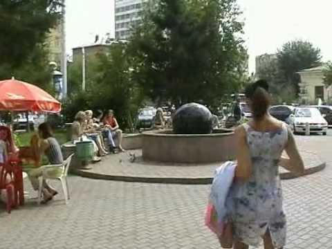 Видео: Красноярск вид из автобуса лето 2003