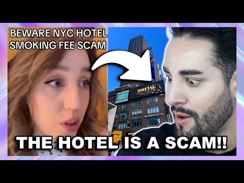Видео: ШОКИРУЮЩАЯ афера с курением в отеле Нью-Йорка! Не ведитесь на нее!