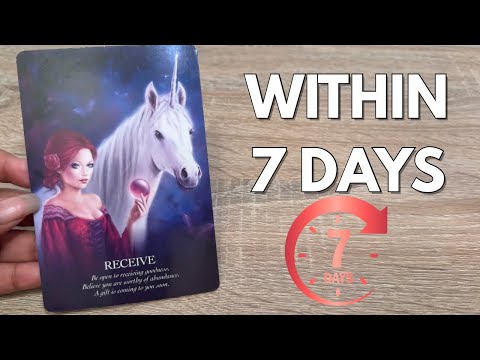 Видео: Таро Рака ♋ Что-то грандиозное произойдет в течение 7 дней. Не игнорируйте эти знаки ‼️