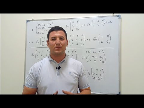 Видео: Матрицы. Высшая математика. 1-урок. #maths