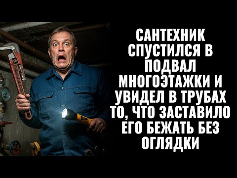 Видео: Сантехник спустился в подвал многоэтажки и увидел в трубах то, что заставило его бежать без оглядки