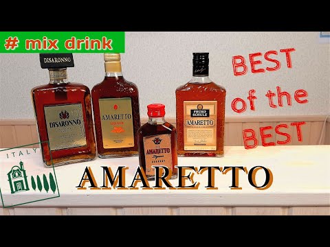 Видео: Лучший Амаретто и 3 коктейля Крестный отец mix drink, Best Amaretto, Godfather easy cocktail