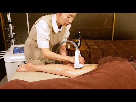 Видео: ASMR Корейский Спа | Уход за Ногами при Отёках и Целлюлите | Расслабляющий Энергетический Массаж