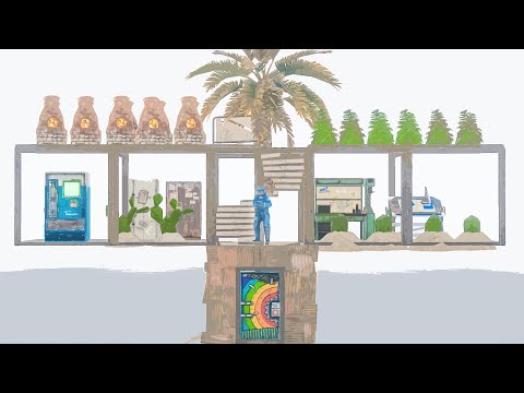 Видео: Дом паразит! Тайный бункер который невозможно зарейдить! Соло выживание в Rust/Раст