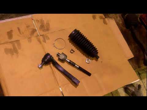 Видео: Замена рулевых наконечников и рулевых тяг (усов) на автомобиле SsangYong Rexton